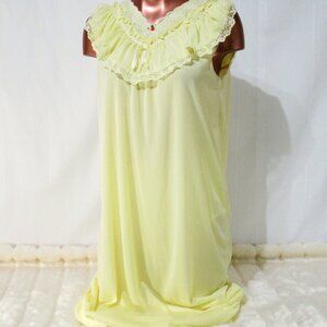 Vintage Double Nylon Babydoll Nightie M/L